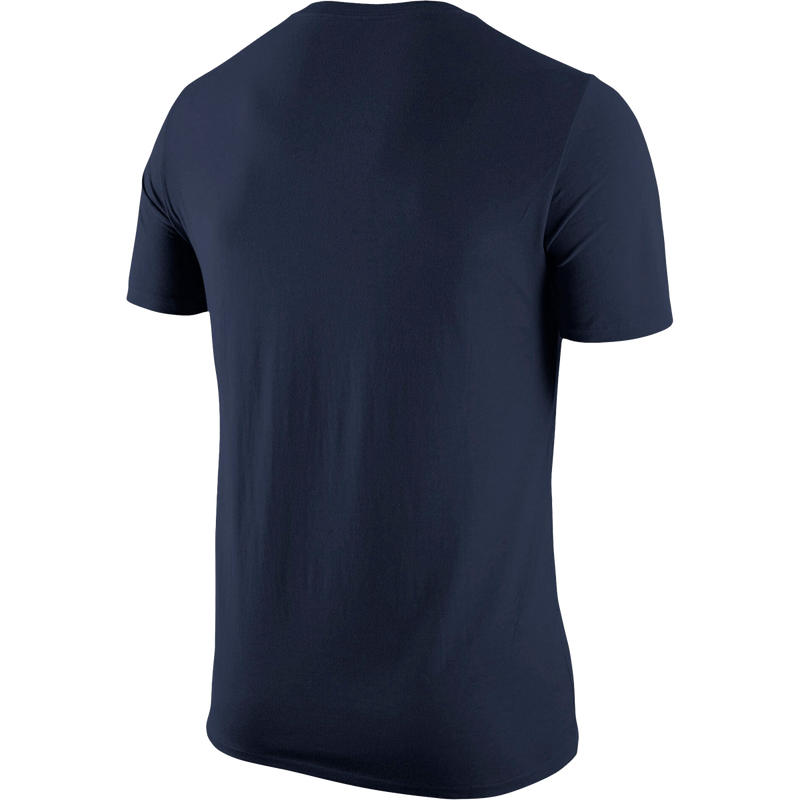 Men's Bay FC Nike Primary Logo Core T-Shirt, Fanatics Men's Bay FC Nike Primary Logo Core T-Shirt Back