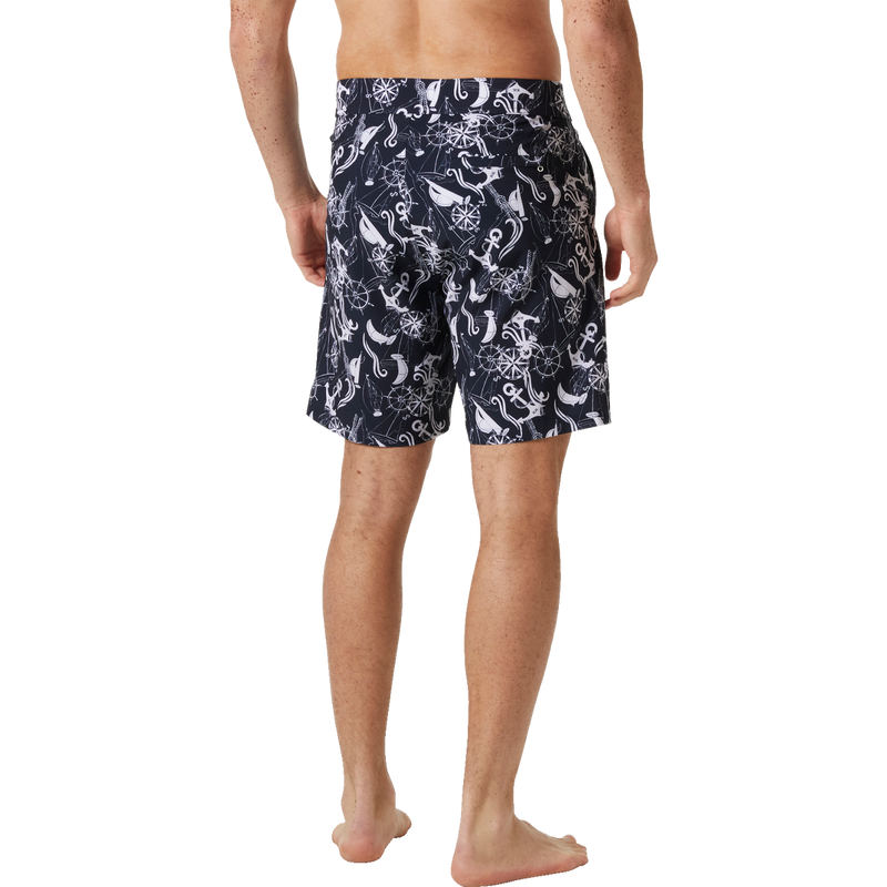 Men's Newport Board Shorts 2.0, Helly Hansen Men's Newport Board Shorts 8" back on model