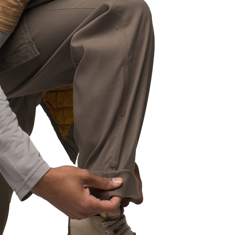 Men's Stretch Zion Pant, Prana Men's Stretch Zion Pant leg snaps