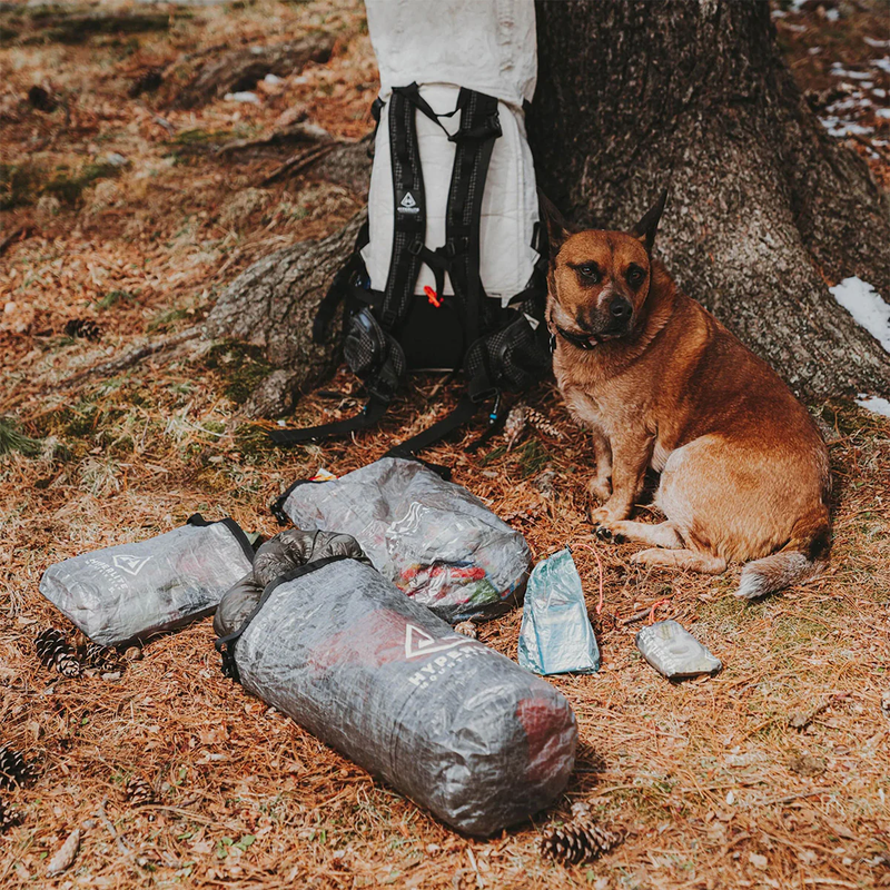 15L Roll-Top Stuff Sack, Hyperlite 15L Roll-Top Stuff Sack with dog