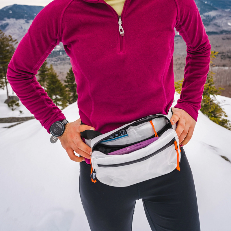 Versa Fanny Pack, Hyperlite Versa Fanny Pack on hiker