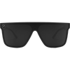 Matte Rubberized Solid Black/Polarized Smoke Black
