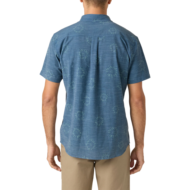 Men's Trvlr UPF Traverse Short Sleeve, O'Neill O'Neill Men's Trvlr UPF Traverse Short Sleeve Back on Model