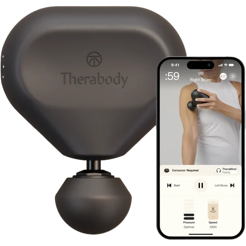 Theragun Mini 3.0, Therabody Theragun Mini 3.0 in Black with phone app