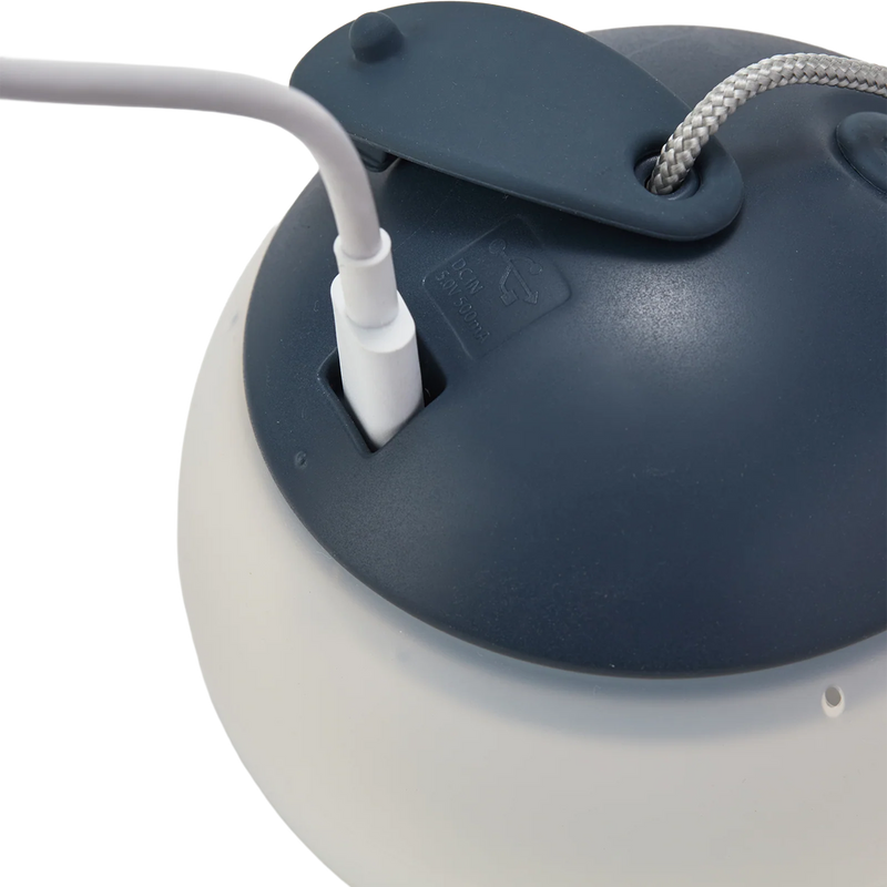 Rechargeable Hozuki Lantern, Snow Peak Rechargeable Hozuki Lantern charging