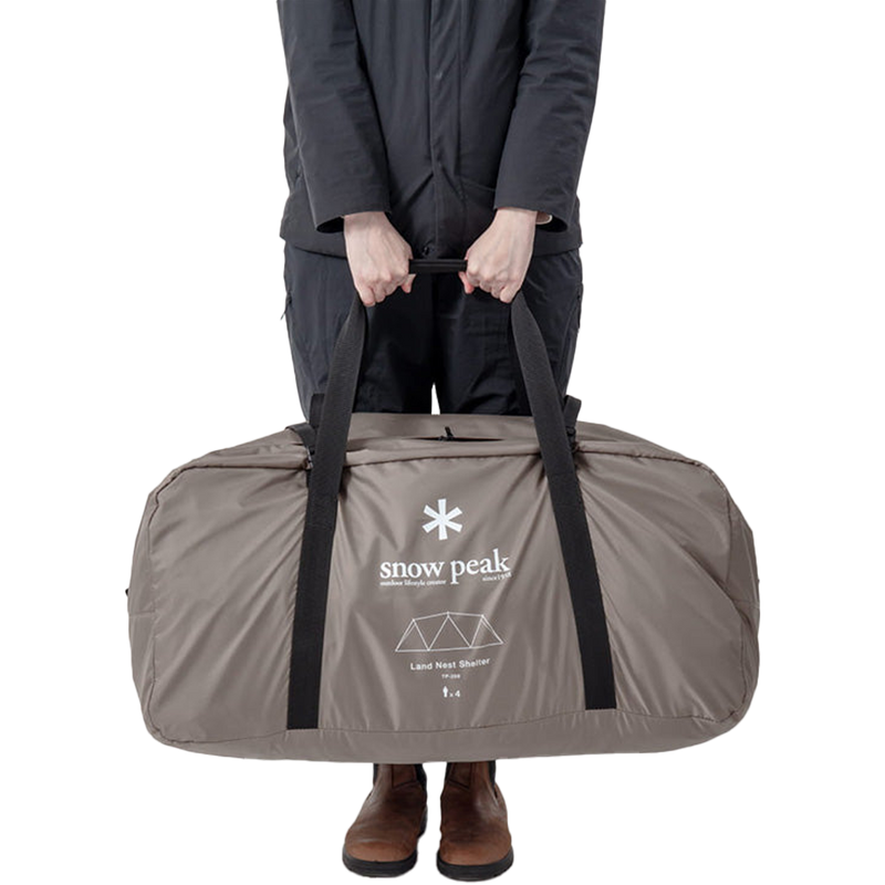 Land Nest Shelter, Snow Peak Land Nest Shelter carry case