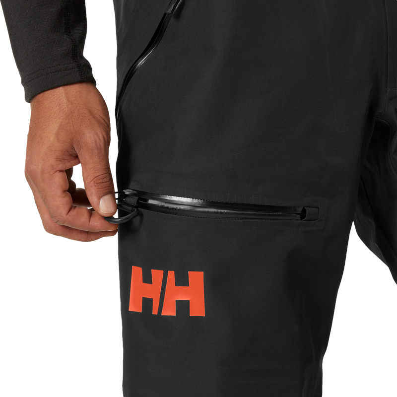 Men's Elevation Infinity Shell Bib Pant, Helly Hansen Men's Elevation Infinity Shell Bib Pant Thigh Pocket