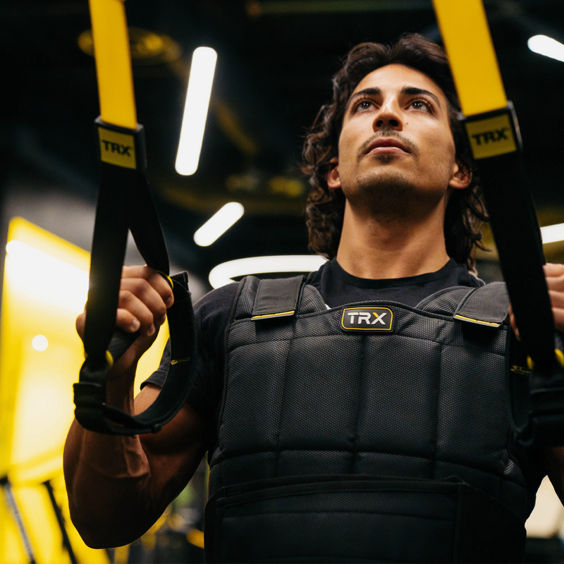 Hexgrip 20 lb Weight Vest, TRX Hexgrip Weight Vest at gym
