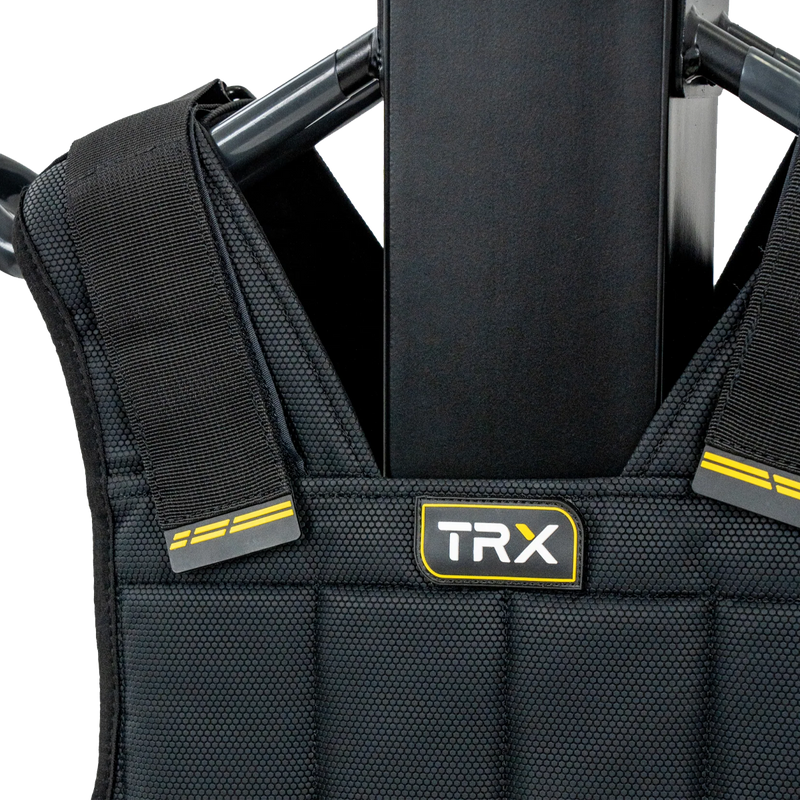 Hexgrip 20 lb Weight Vest, TRX Hexgrip Weight Vest strap detail