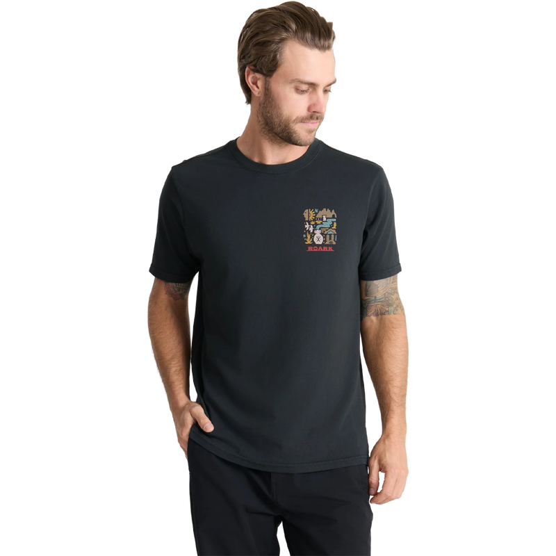 Men's Enjoy Tee, Roark Men's Enjoy Tee front on model