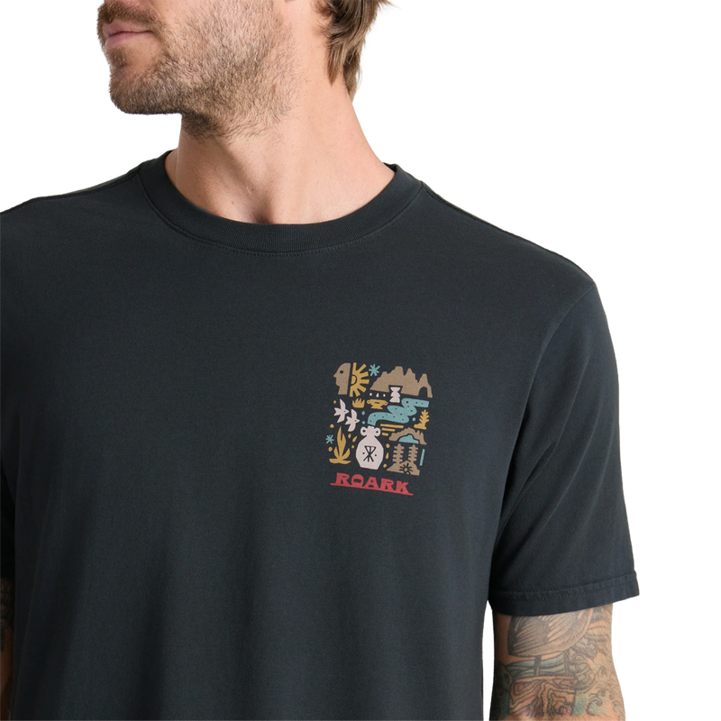Men's Enjoy Tee, Roark Men's Enjoy Tee front detail