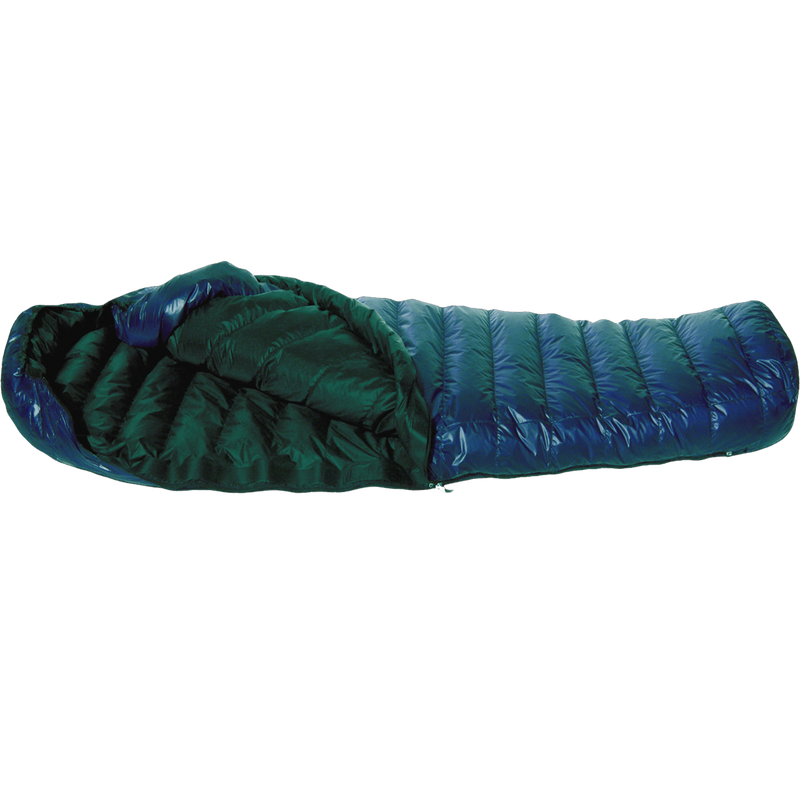MegaLite 6'6", Western Mountaineering MegaLite side