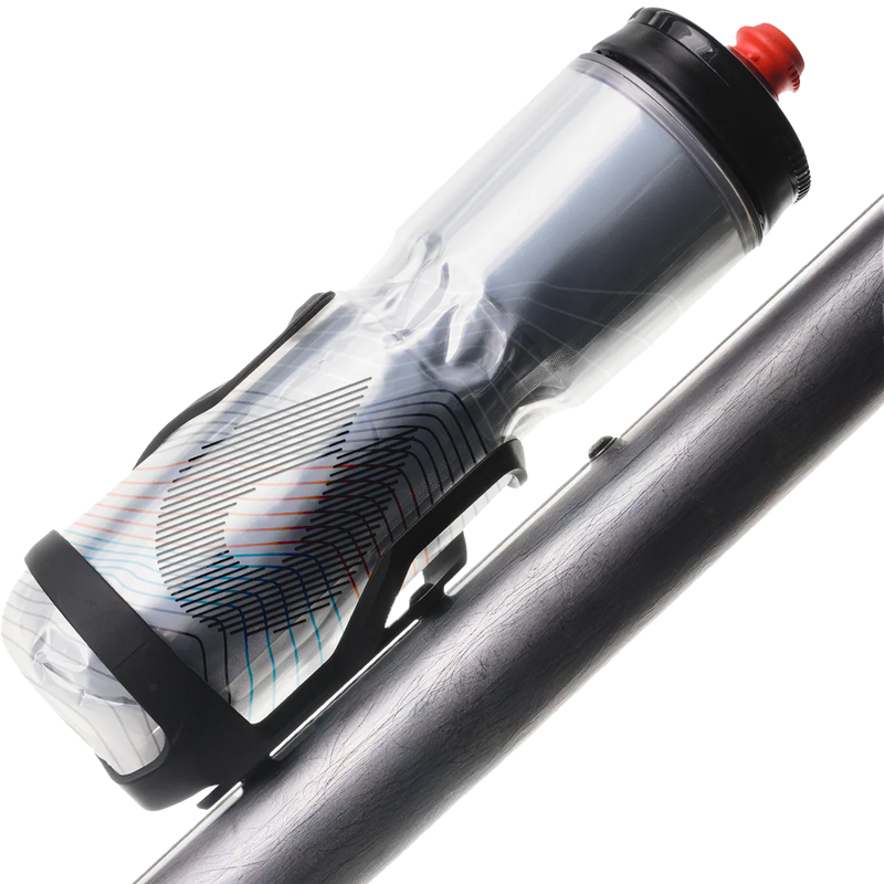 Polar Surge 24oz, Hydrapak Polar Surge 24oz Mounted