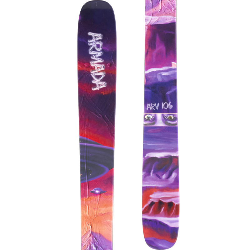 ARV 106, Armada Skis ARV 106 tip and tail