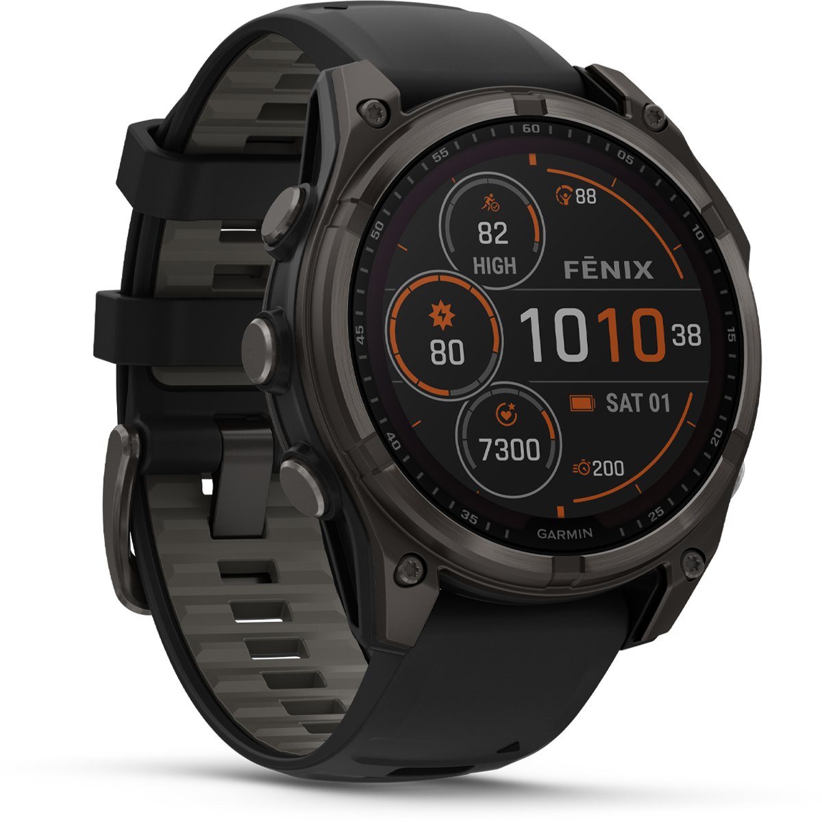 Fenix 8 Solar Sapphire 47mm alternate view