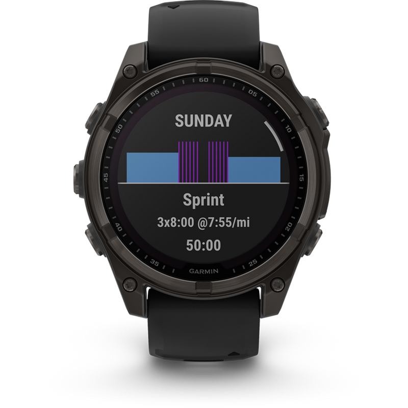 Fenix 8 Solar Sapphire 47mm, Garmin Fenix 8 Solar Sapphire 47mm sprint stat