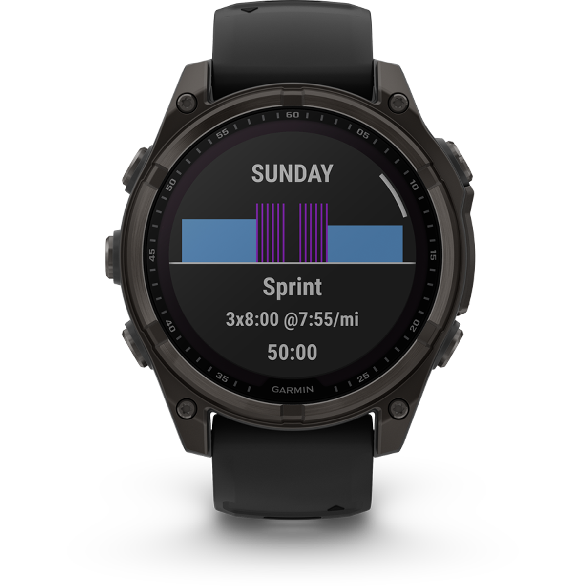 Fenix 8 Solar Sapphire 47mm alternate view