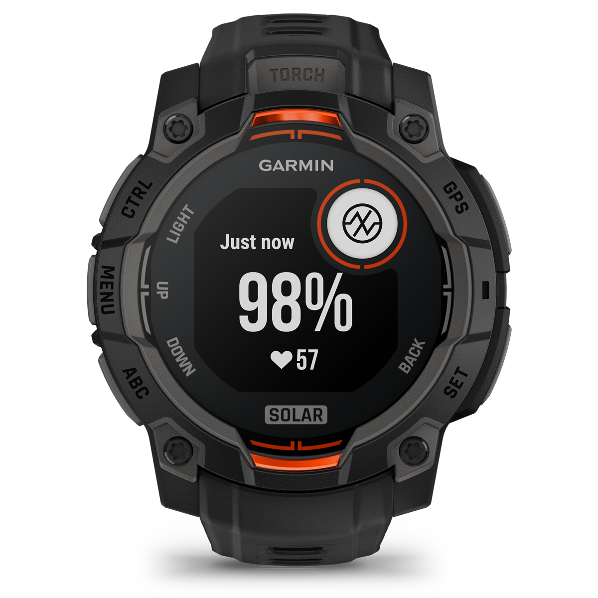 Instinct 3 Solar 45mm Black alternate view