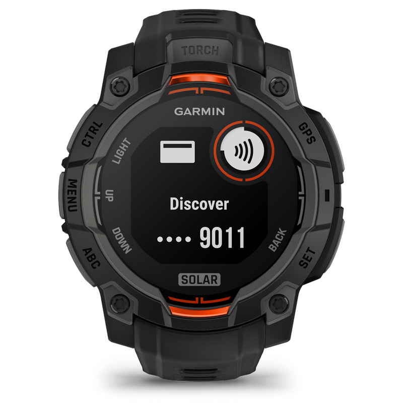 Instinct 3 Solar 45mm Black, Garmin Instinct 3 Solar 45mm Black garmin pay