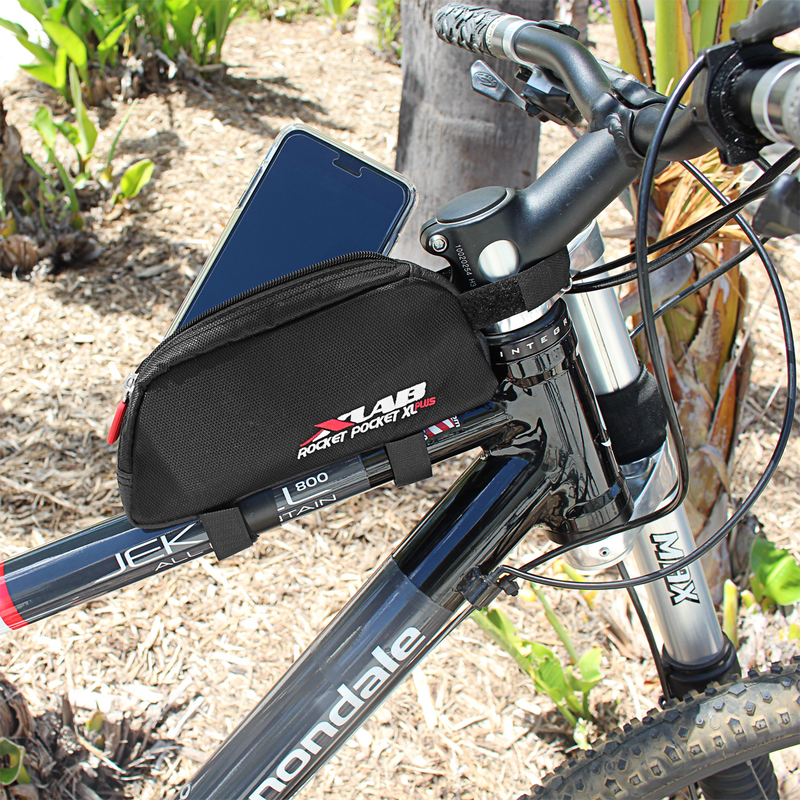 Rocket Pocket XL Plus, XLAB Rocket Pocket XL Plus on bike