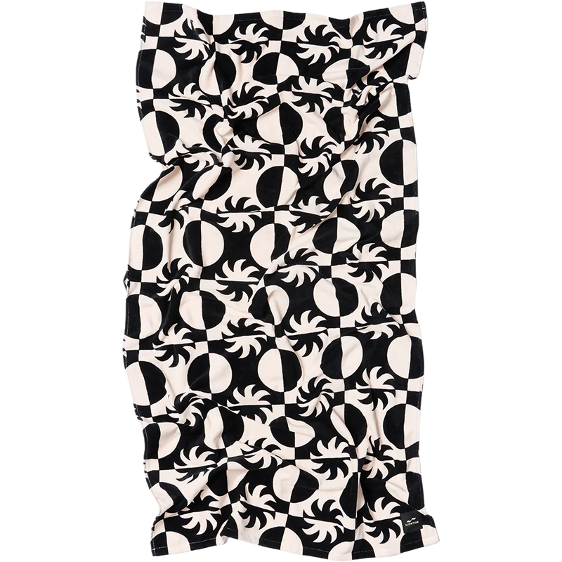 Beach Towel, Slowtide Beach Towel Dually Black