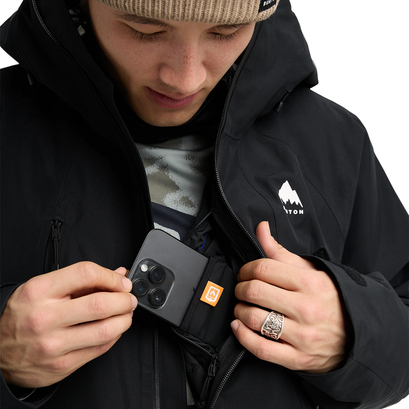 Men's Reserve Gore Tex 2L Insulated Jacket, Burton Reserve Gore Tex 2L Insulated Jacket Internal Pocket