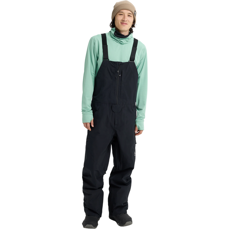Men's Reserve Gore-Tex 2L Bib, Burton Men's Reserve Gore-Tex 2L Bib Front