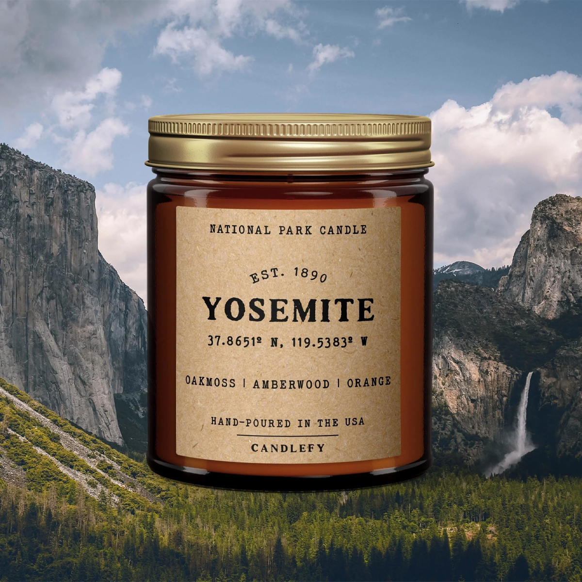 Yosemite National Park Candle alternate view