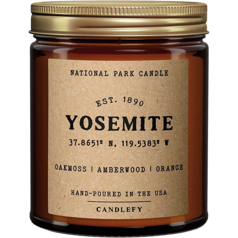 Yosemite National Park Candle, Featured Image