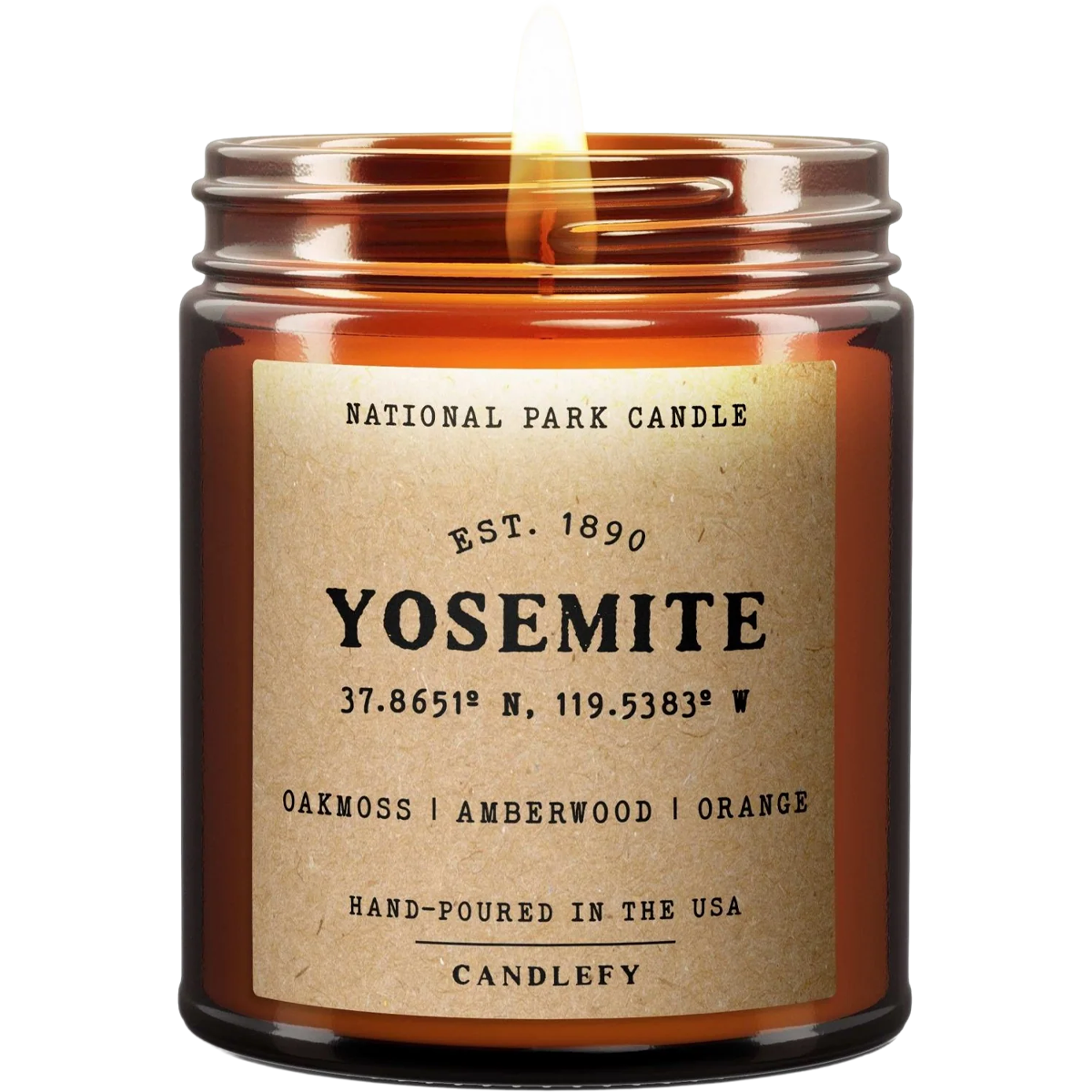 Yosemite National Park Candle alternate view