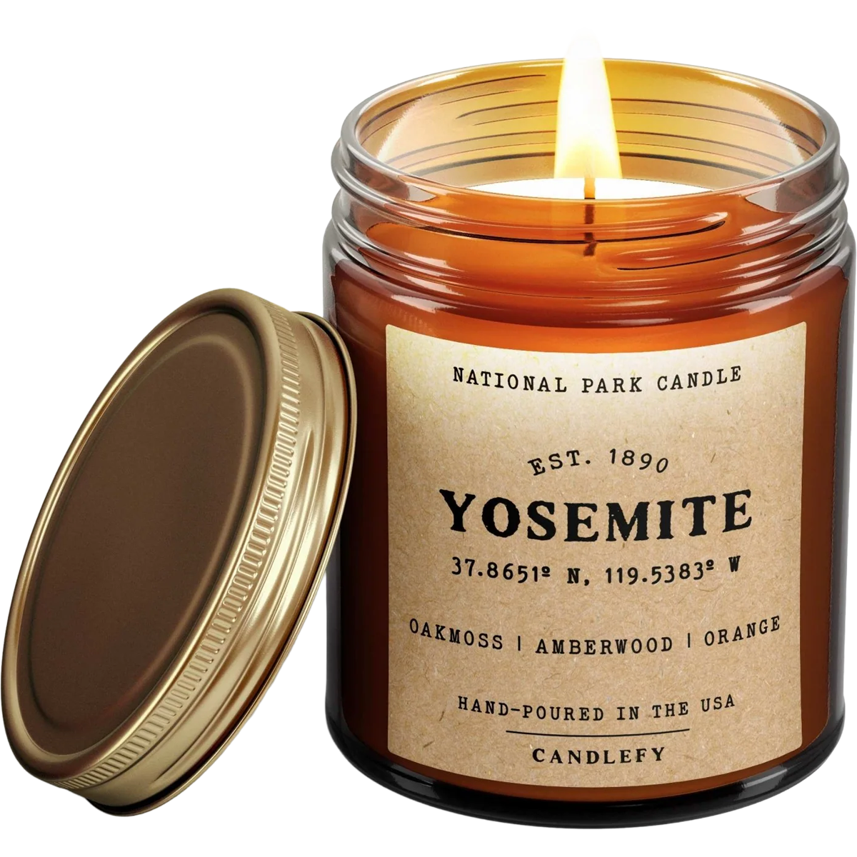 Yosemite National Park Candle alternate view