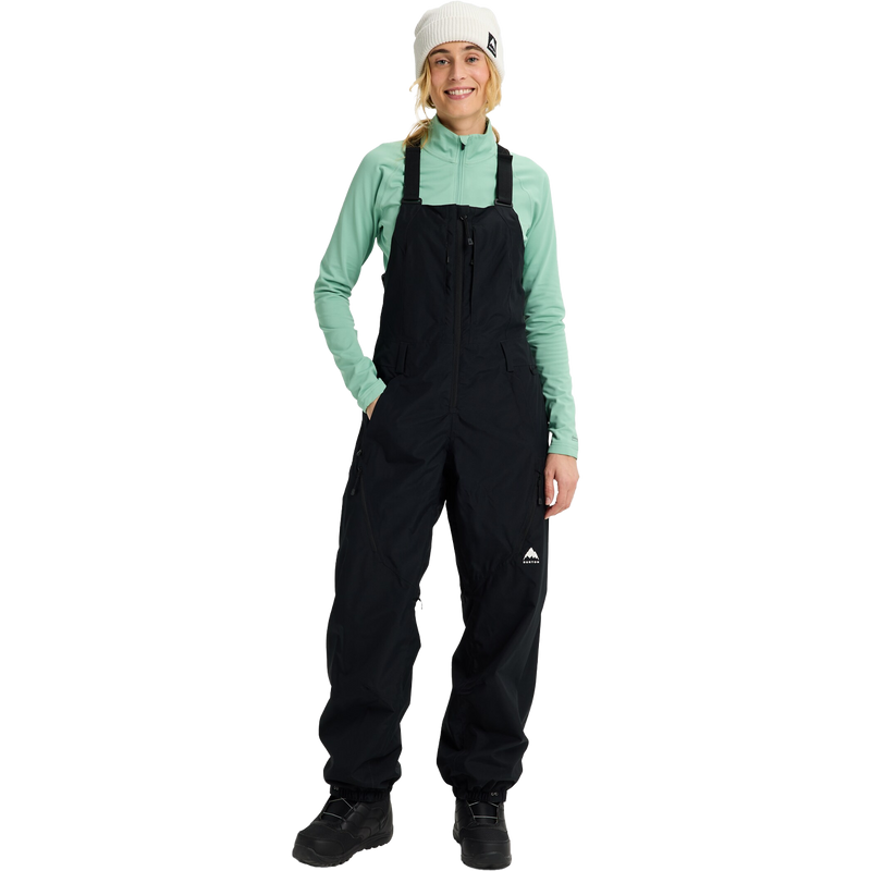 Women's Reserve 2L Relax Bib, Burton Women's Reserve 2L Relax Bib Front