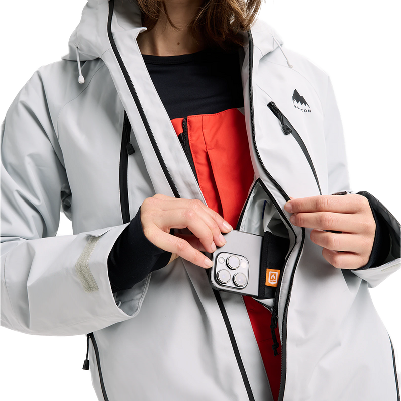 Women's Reserve Gore Tex 2L Insulated Jacket, Burton Women's Reserve Gore Tex 2L Insulated Jacket Internal Pocket