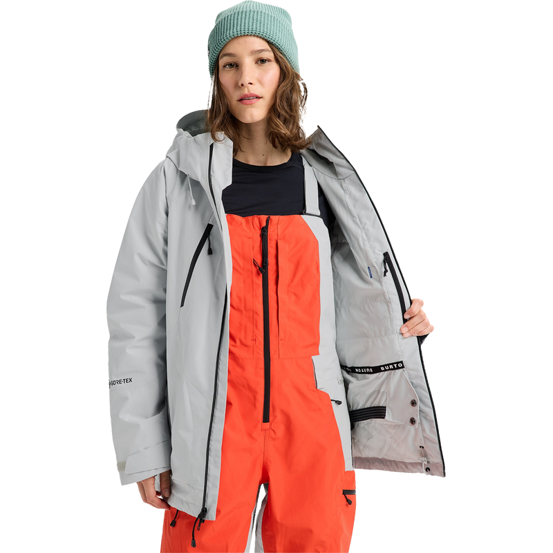 Women's Reserve Gore Tex 2L Insulated Jacket, Burton Women's Reserve Gore Tex 2L Insulated Jacket Open
