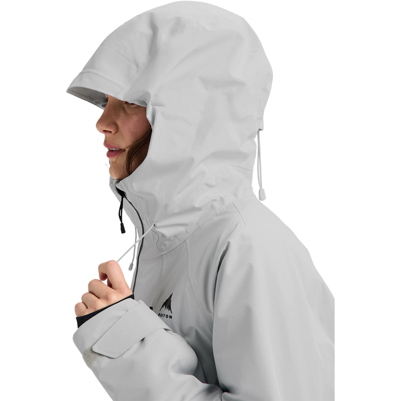 Women's Reserve Gore Tex 2L Insulated Jacket, Burton Women's Reserve Gore Tex 2L Insulated Jacket Drawcord