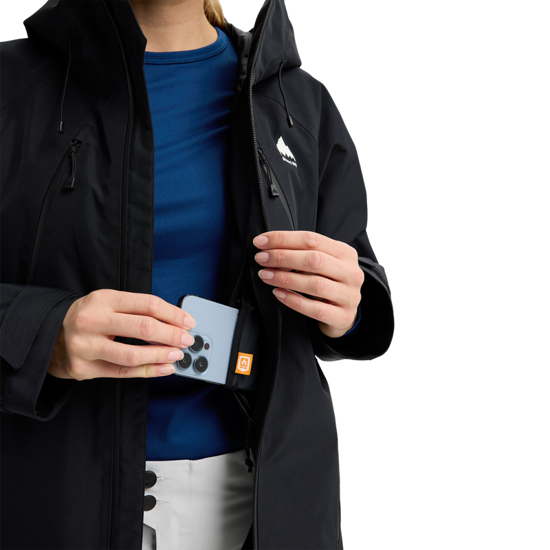 Women's Reserve Gore Tex 2L Jacket, Burton Women's Burton Reserve GORE-TEX 2L phone pocket