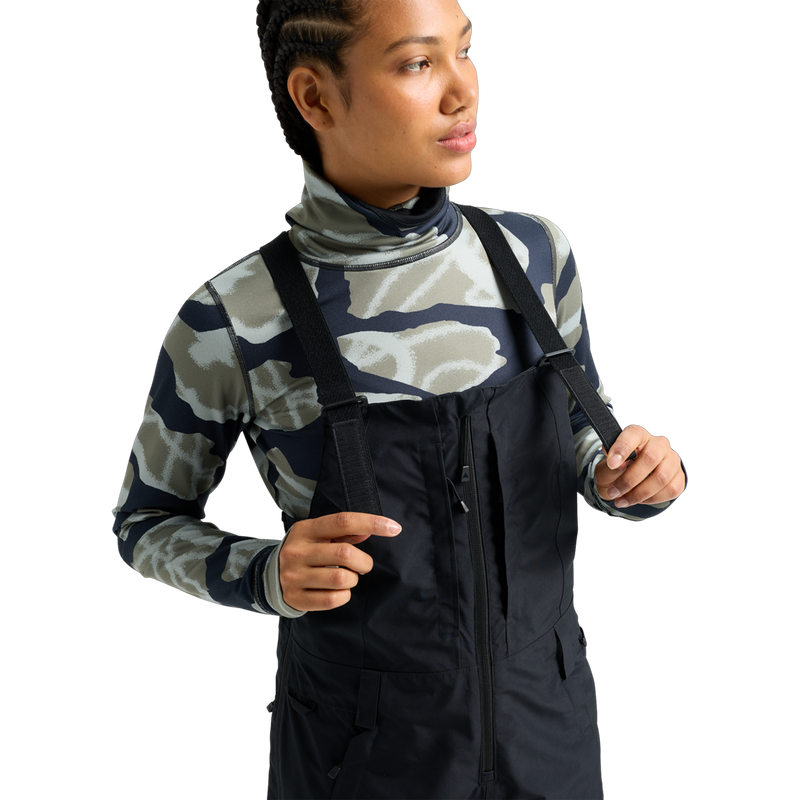 Women's Reserve Gore Tex 2L Bibs, Burton Women's Burton Reserve GORE-TEX 2L Bib Pants straps