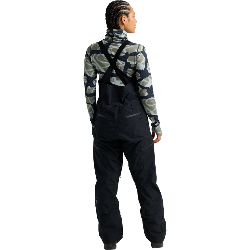 Women's Reserve Gore Tex 2L Bibs, Burton Women's Burton Reserve GORE-TEX 2L Bib Pants back