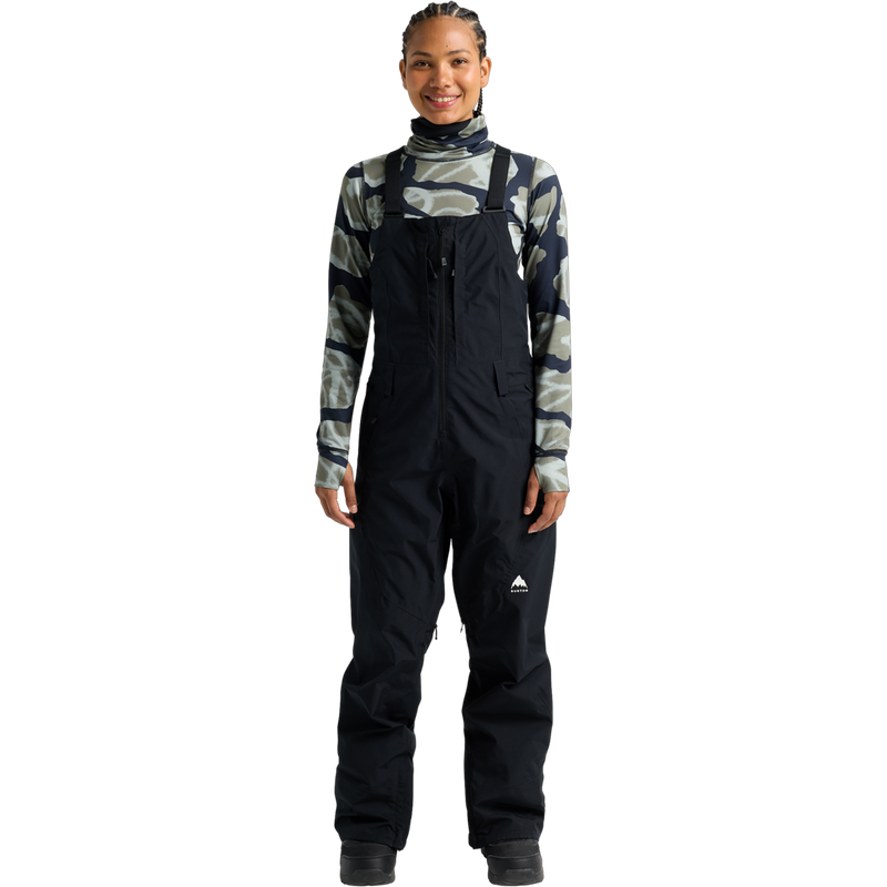 Women's Reserve Gore Tex 2L Bibs, Burton Women's Burton Reserve GORE-TEX 2L Bib Pants front