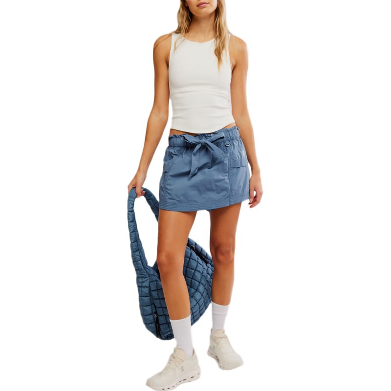Women's In The Wild Skort, FP Movement Women's In The Wild Skort in 4295 Skyline front