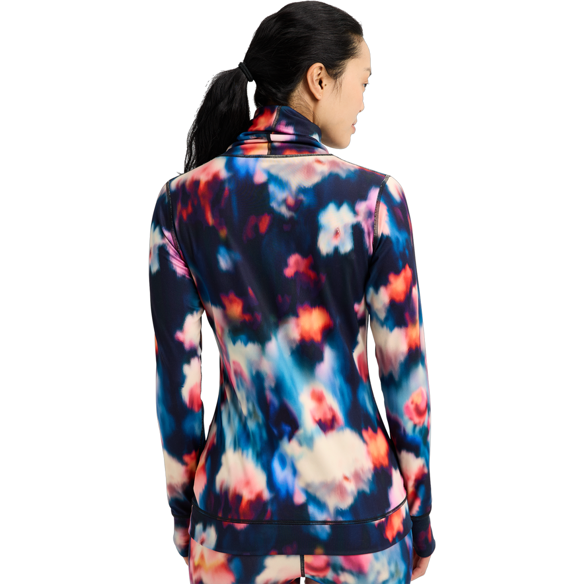 Women's Midweight Base Layer Long Neck Shirt alternate view