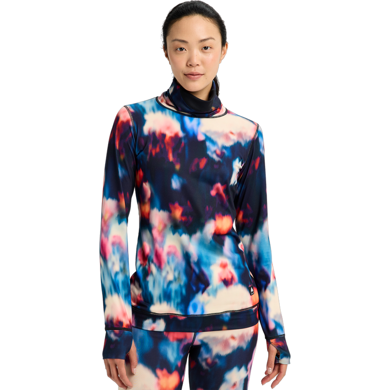 Women's Midweight Base Layer Long Neck Shirt, Featured Image