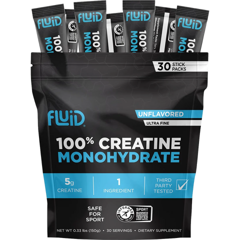 100% Creatine Monohydrate (30 Single Servings)