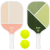 Franklin Poly Pro Paddle Set in Pink/Green