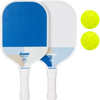 Geo Poly Pro Paddle Set in Blue/White