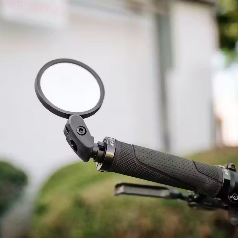 Aventon Handlebar Grip Mirror, Aventon Handlebar Grip Mirror on bike