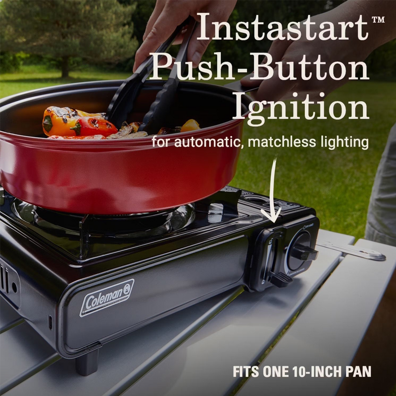 1-Burner Butane Stove, Coleman 1-Burner Butane Stove instastart