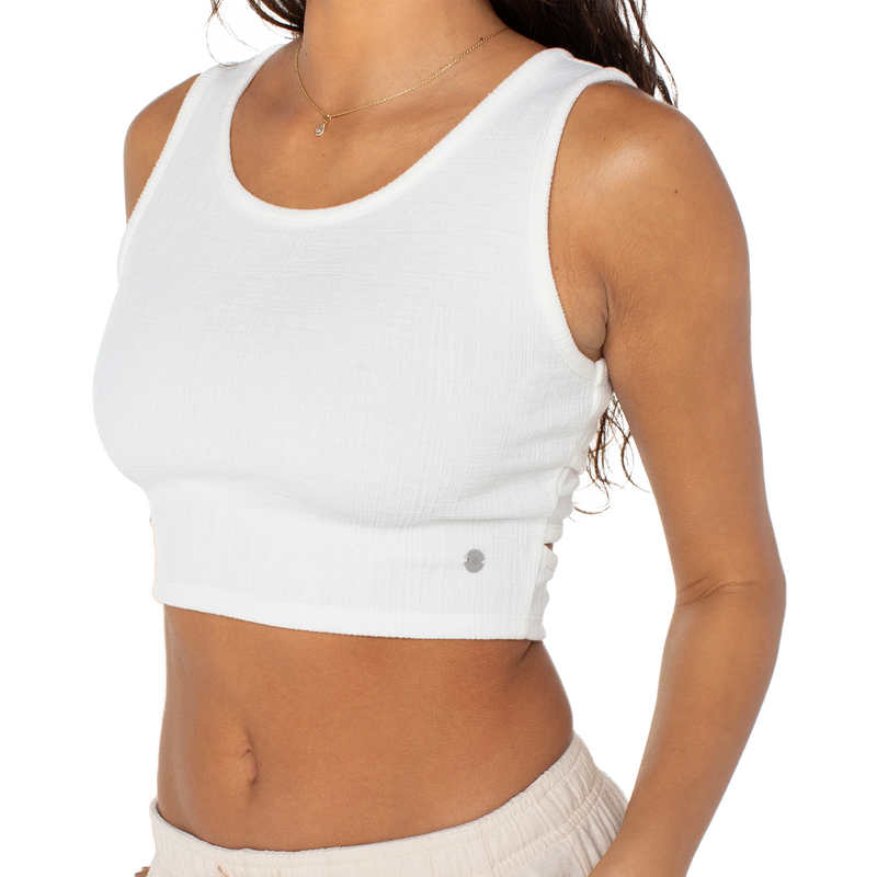 Women Good Keepsake Crop Top Tank, Featured Image
