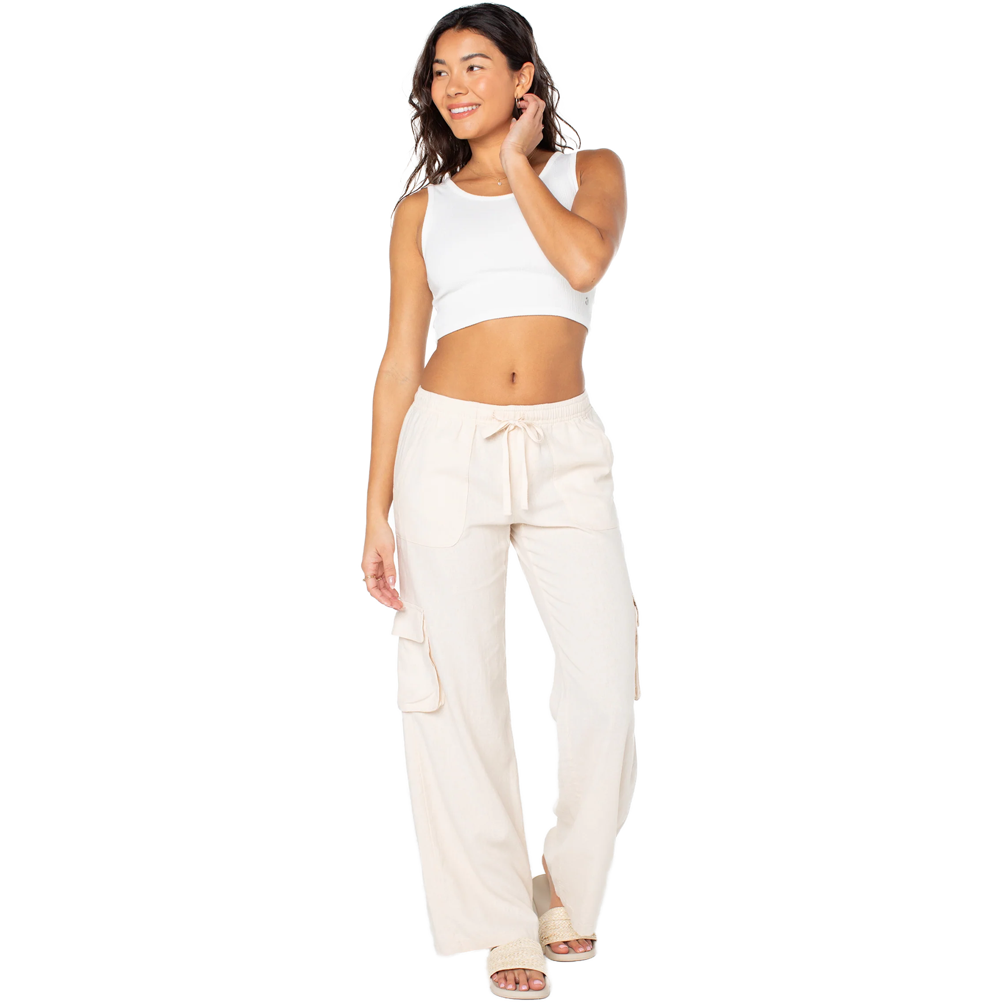 Women Good Keepsake Crop Top Tank alternate view