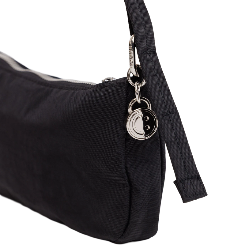 Nylon Pochette, BAGGU Nylon Pochette smiley charm